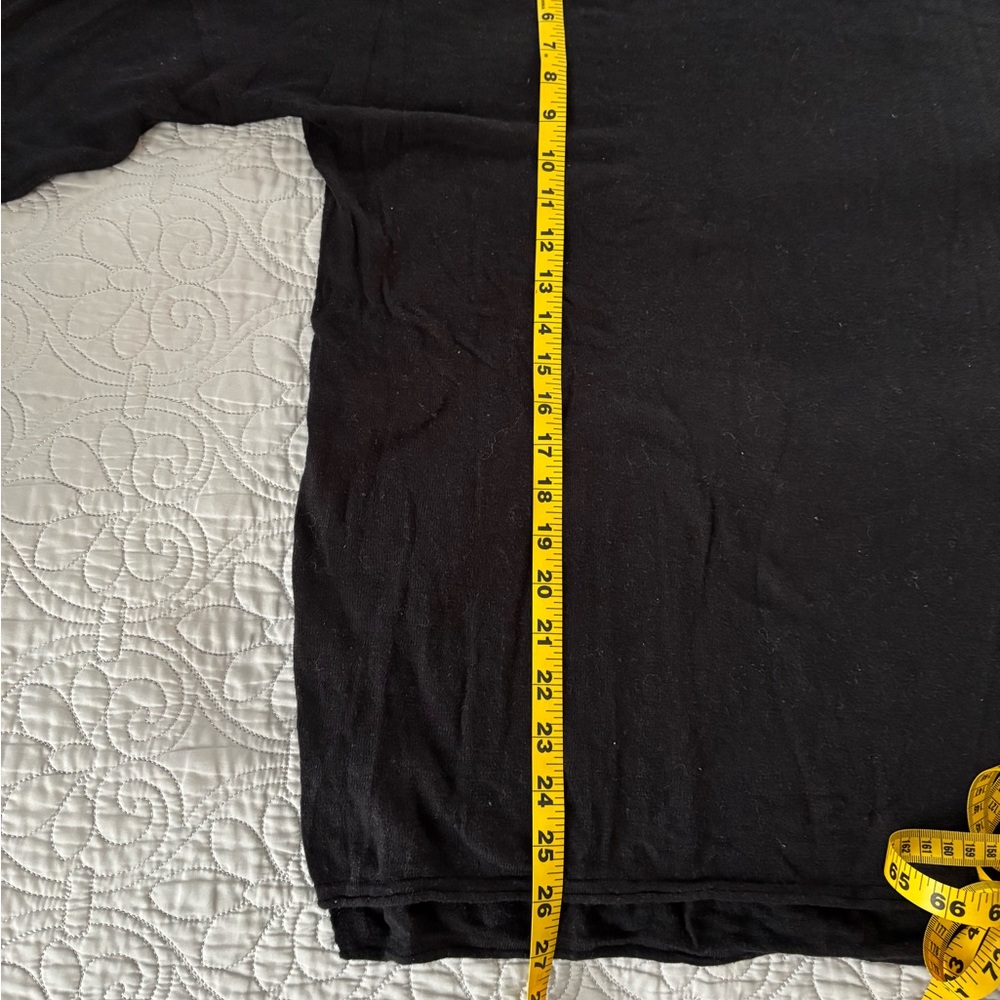 Vince Black Women's 100% Cotton Sweater, size XL, EUC - Picture 5 of 7